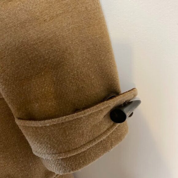TNA Camel Tan Wool Women's Duffle Coat Size XS - Picture 6 of 8